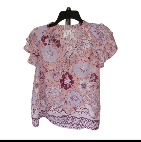 Joie Tops - Joie Multi Colored Floral Print Top SP